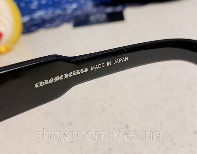 Чоловічі сонцезахисні окуляри Chrome Hearts 8232-2 Київ - фото 6