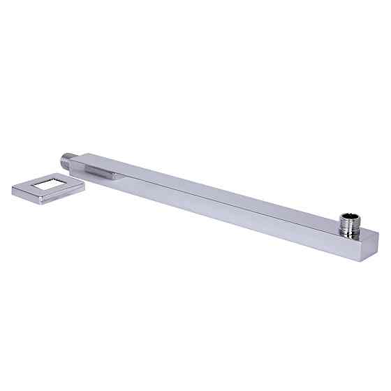 Кронштейн для верхнего душа Qtap Trubice 400 мм прямоугольный QTTRU120CRM45928 Chrome Киев