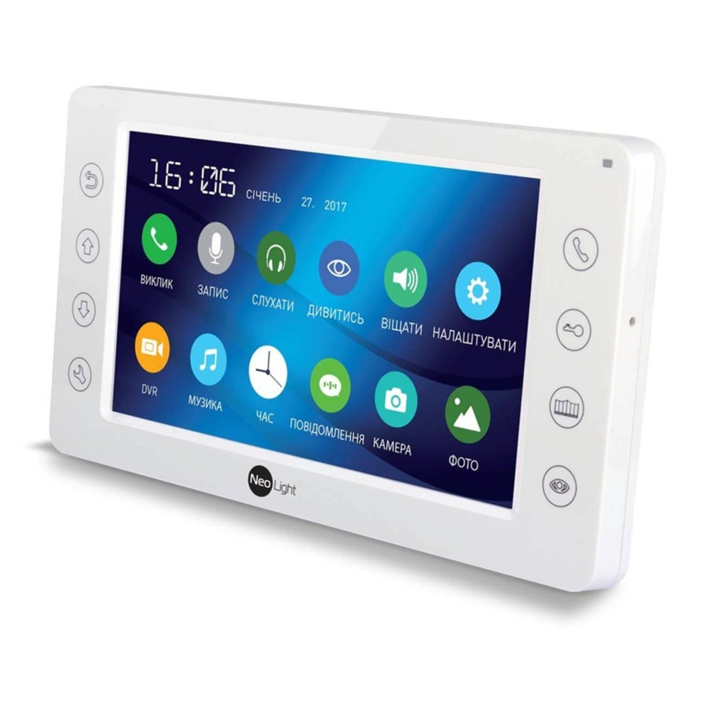 Комплект кольорового відеодомофона NeoLight Kappa+ HD / Solo FHD Graphite Київ - фото 3