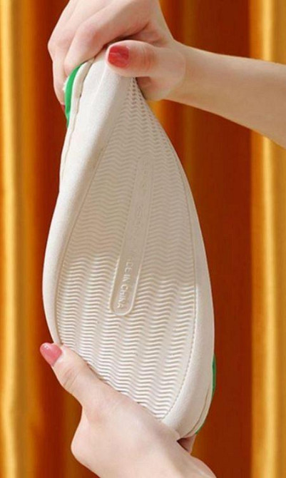 Капці жіночі відкриті мех на легкій платформі бежевий Одеса - фото 6