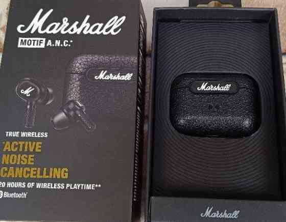 Бездротові навушники Marshall Motif ANC вакумні наушники маршал мотіф. Киев