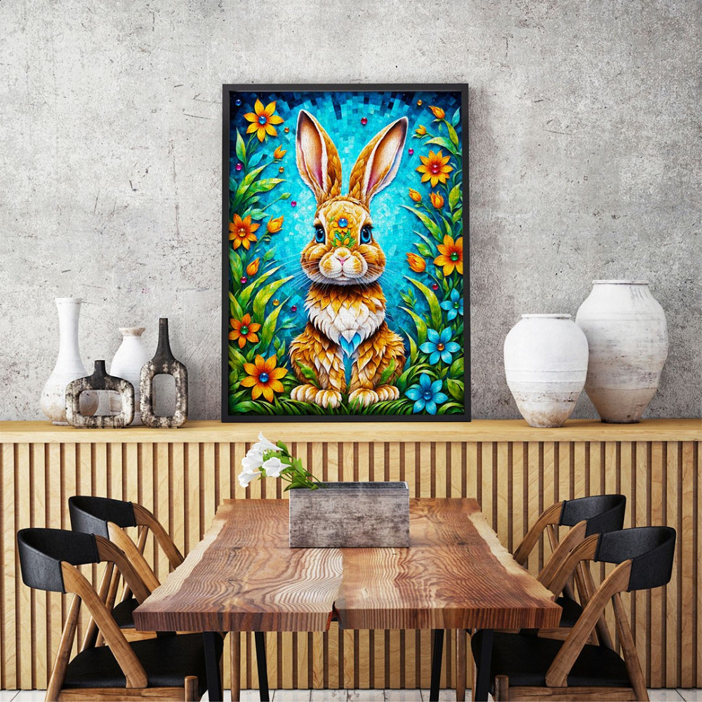 Пазл Садовий кролик - Garden Bunny (Enjoy-2149) Киев - изображение 6