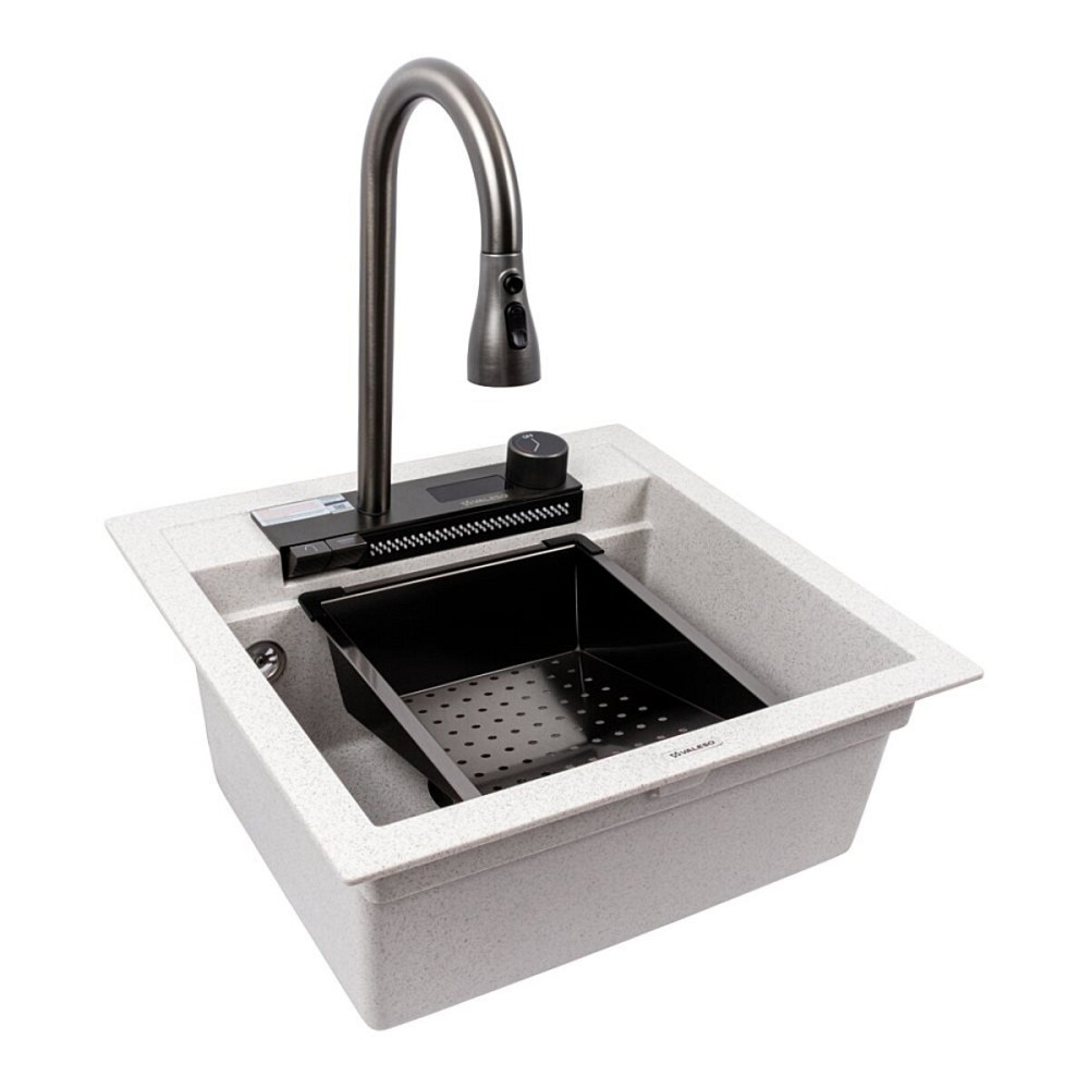 VALESO Українська: Кухонна гранітна мийка VALESO 5149 VIVA топаз Коломия - фото 10