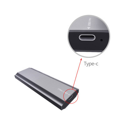 Кишеня зовнішня Dynamode M.2 SSD NVMe/SATA combo USB3.2 GEN2 USB-C (DM-CAD-SSD05) Вінниця - фото 5