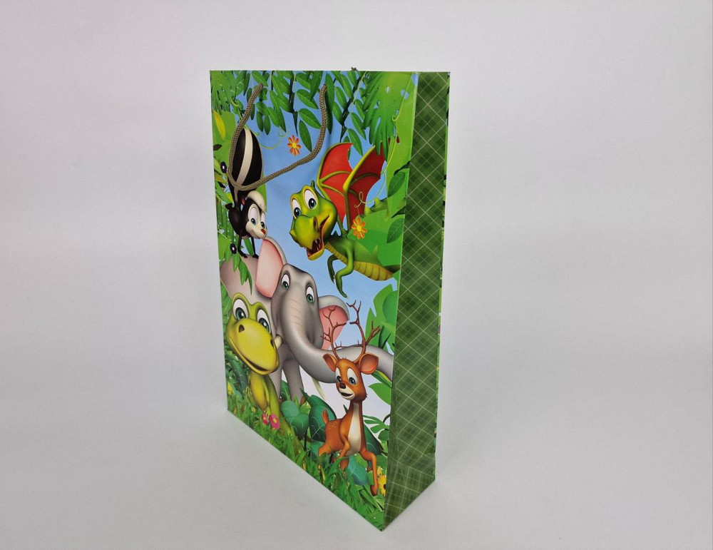 Большой бумажный пакет вертикальный  25/37/8(артBV-196) (12 шт) Харьков - изображение 3