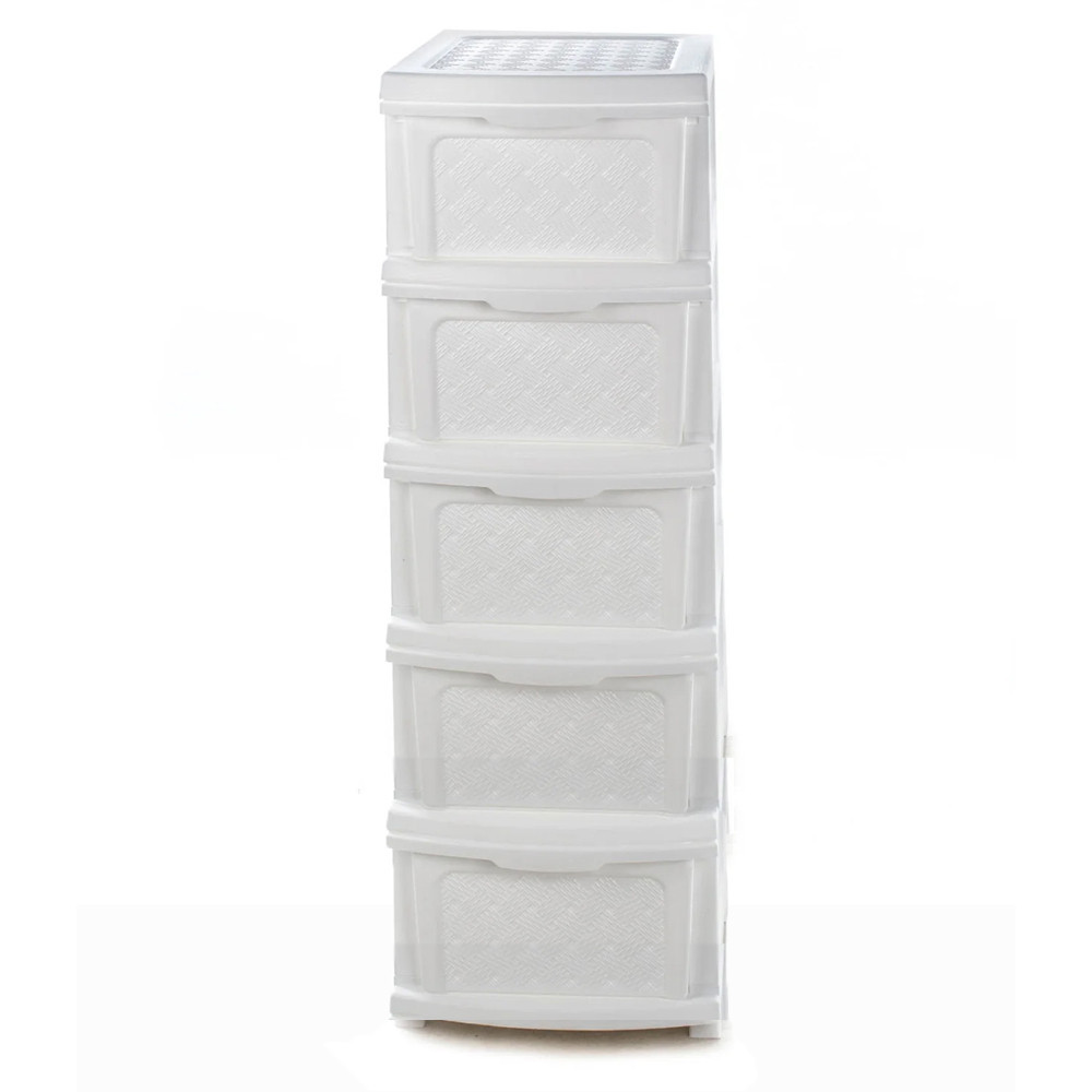 Комод пластиковый белый R-Plastic 