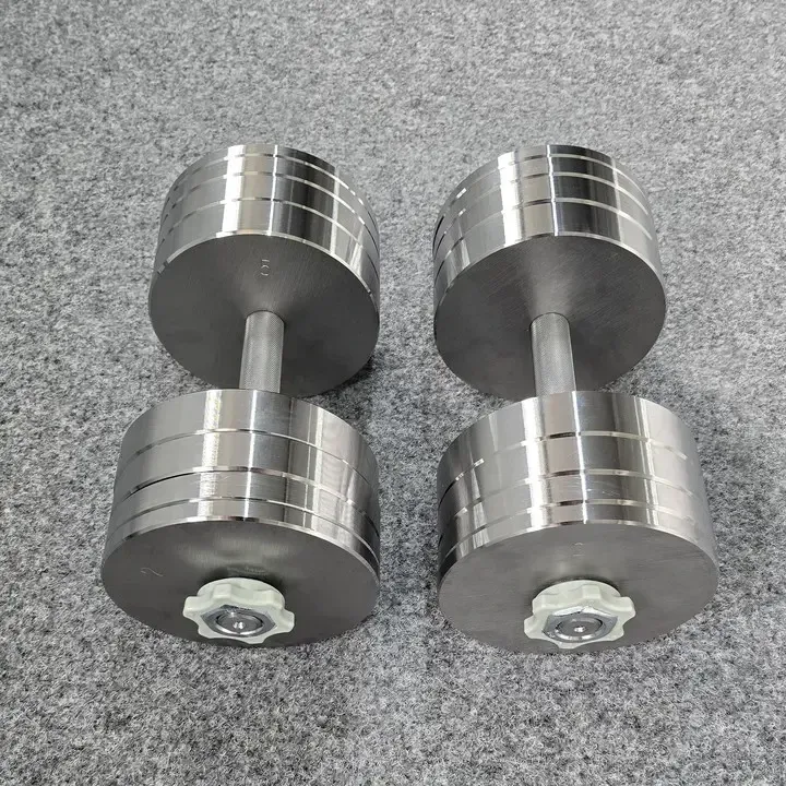 Гантелі складальні 2 * 30 кг (Загальна вага 60 кг) металеві домашні розбірні для дому Київ - фото 3