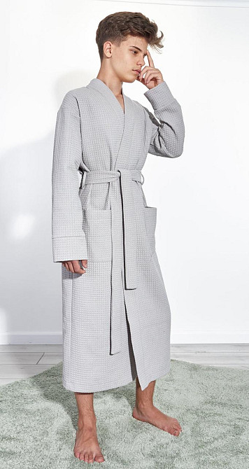 Подростковый вафельный халат Киев - изображение 3