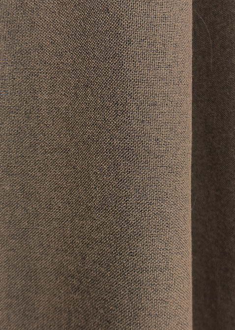 Премиум шторная ткань blackout 100%, двусторонняя, коллекция «ASHEN NIGHT» цвет коричневый 1854ш Киев - изображение 4