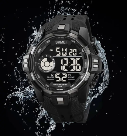 Часы мужские спортивные наручные Skmei 2123 (Черный с серым) Винница