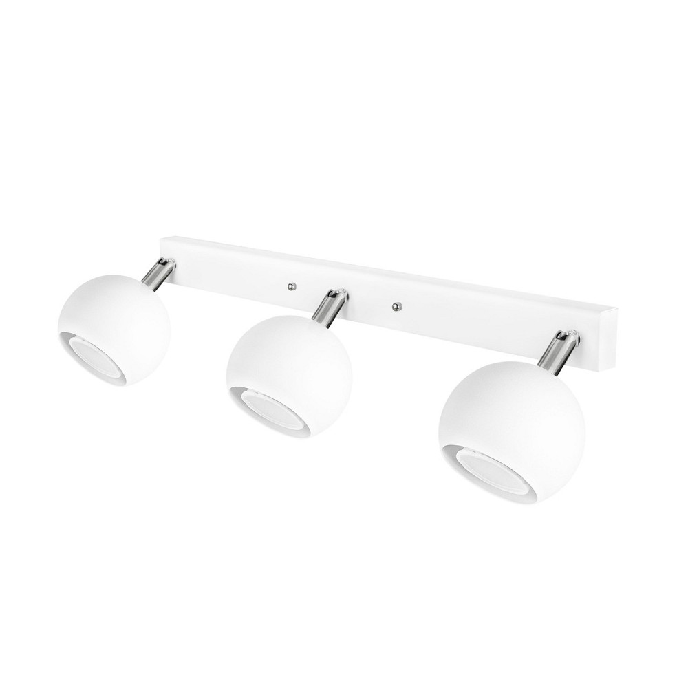 Світильник на планці з поворотними плафонами Е27-3 Core NL 11151-3 WH Київ - фото 2