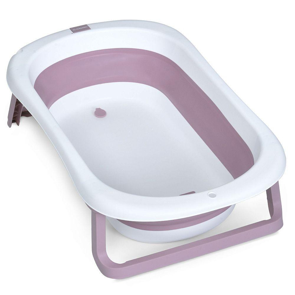 Ванночка дитяча El Camino PLUS Lilac складана з термометром Лілова (ME 1151) Чернигов - изображение 2