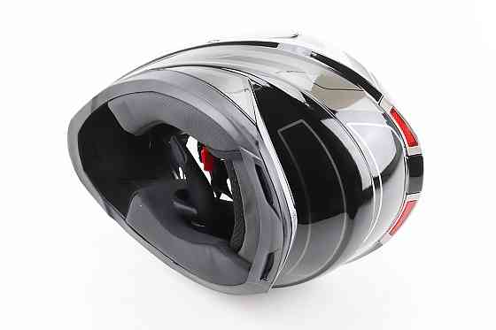 Шолом інтеграл, закритий BLD-M62 М (57-58см), ЧОРНИЙ/БІЛО-СІРИЙ Київ