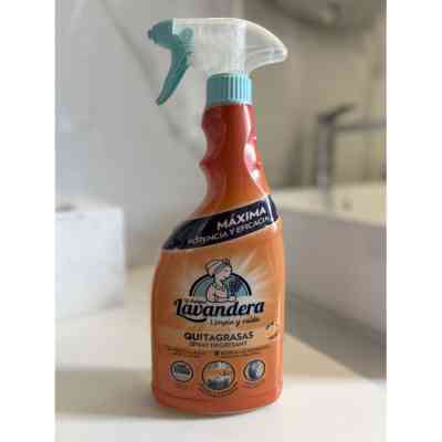 Спрей для чищення кухні La Antigua Lavandera Для видалення жиру Цитрус 750 мл (8437014202441) Вінниця