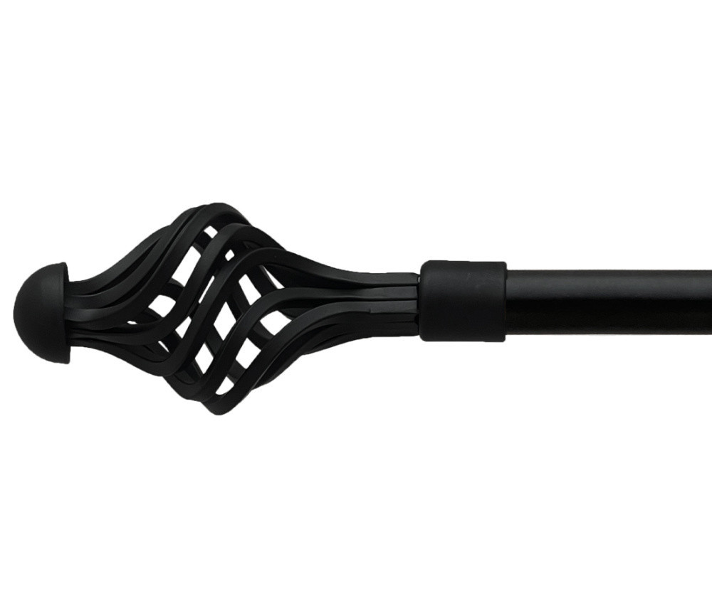 Закінчення для карнизу Orvit АРЕЗО 16 мм ЧОРНИЙ ОКСАМИТ Львов - изображение 1