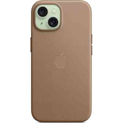 Чехол для мобильного телефона Apple iPhone 15 FineWoven Case with MagSafe Taupe (MT3C3ZM/A) Винница