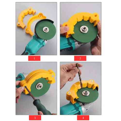 Насадка для заточки и шлифовки сверл 4-12мм на шлифовочный диск Винница