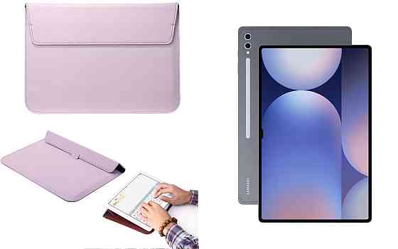 Чохол-конверт VitoCase для Samsung Galaxy Tab S10+, S10 Ultra 5G, з функцією підставки для планшета Фіолетовий Київ