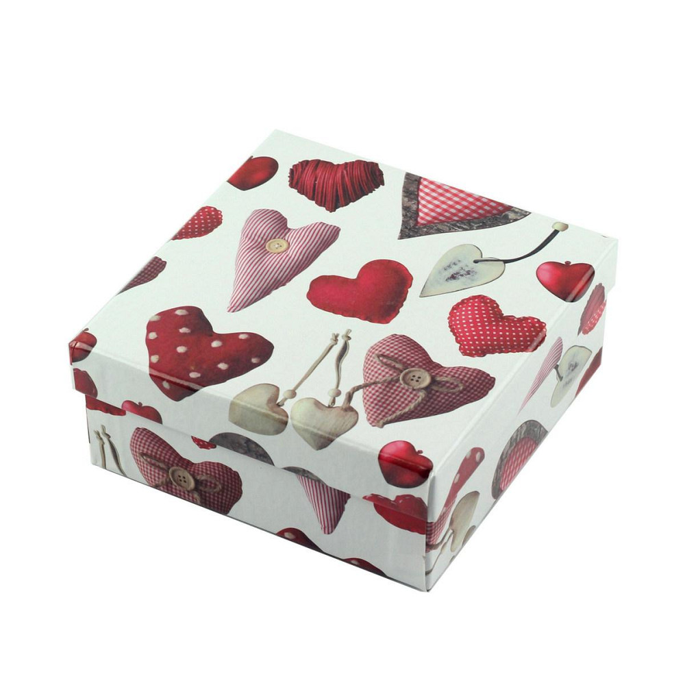 Коробка подарункова "Heart" 14 х 14 х 6 см Рівне - фото 1