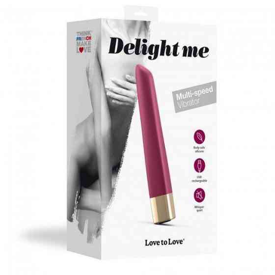 Потужний мінівібратор Love To Love Delight Me Prune з м'яким кінчиком, 16 режимів роботи Sex Aura Київ