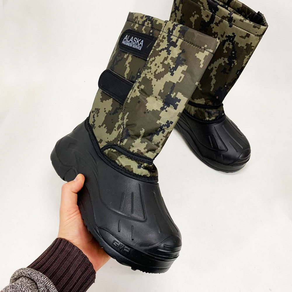 Удобная мужская обувь легкая, Теплые сапоги для рыбалки, Удобные рабочие сапоги, Ботинки робочие UG-40 Львов - изображение 5