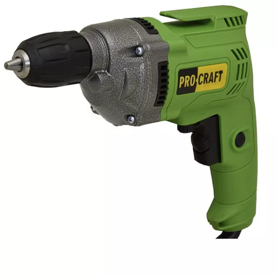 Дрель безударная универсальная Procraft PS800PRO,Надежная дрель 800 Вт,Ручная электрическая дрель 1150 об/мин Львов