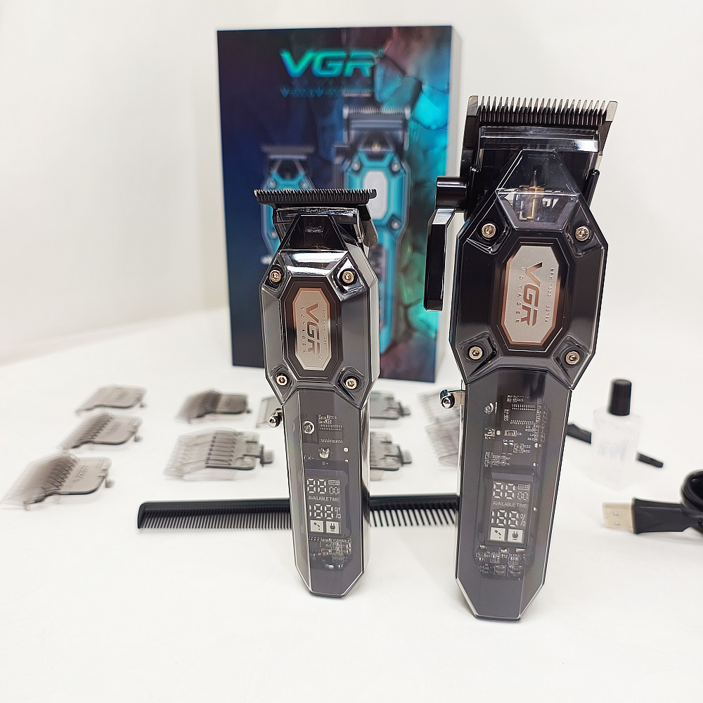 Машинка для стрижки волос и бритья VGR 2 в 1 VGR V-600 V-900, Професиональная машинка для стрижки волос OE-17 Львов - изображение 16