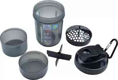 Шейкер спортивний для води та спортивного харчування SmartShake Original2GO 600ml Dark Gray Київ