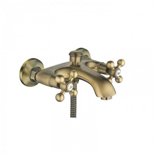 Смеситель для ванны с душевым гарнитуром Frap F3019-4 бронза Киев - изображение 3