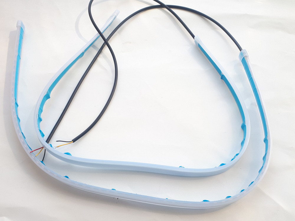 Підсвічування у фару силіконову з поворотом 60см W/Y Вінниця - фото 2