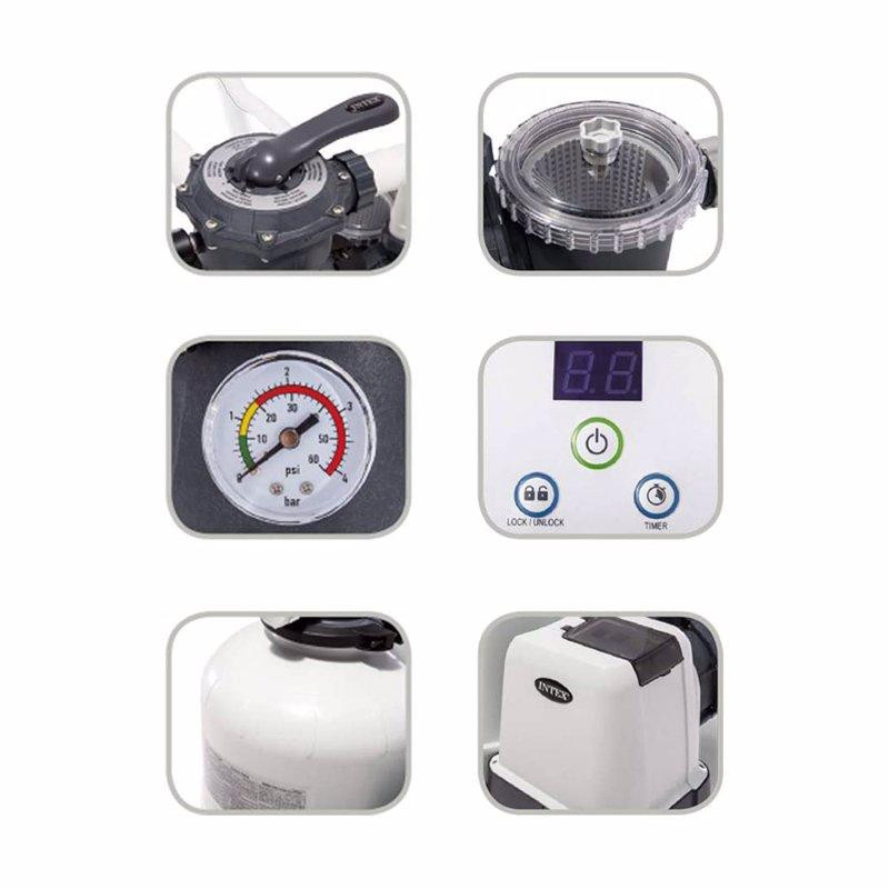 Насос с песчаным фильтром INTEX 26648 10500 л/ч Киев - изображение 3