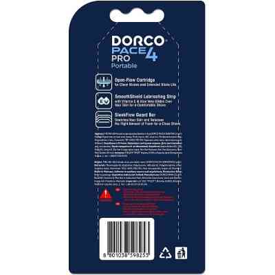 Бритва Dorco Pace 4 Pro Одноразовая Для мужчин 3 шт. (8801038598253) Винница