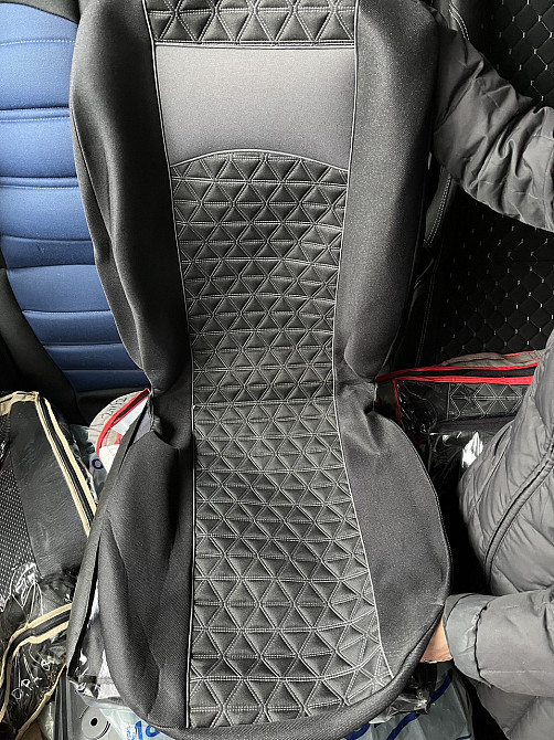 Чехлы на сиденье, авточехлы универсальные, комплект 4 шт. Киев - изображение 3