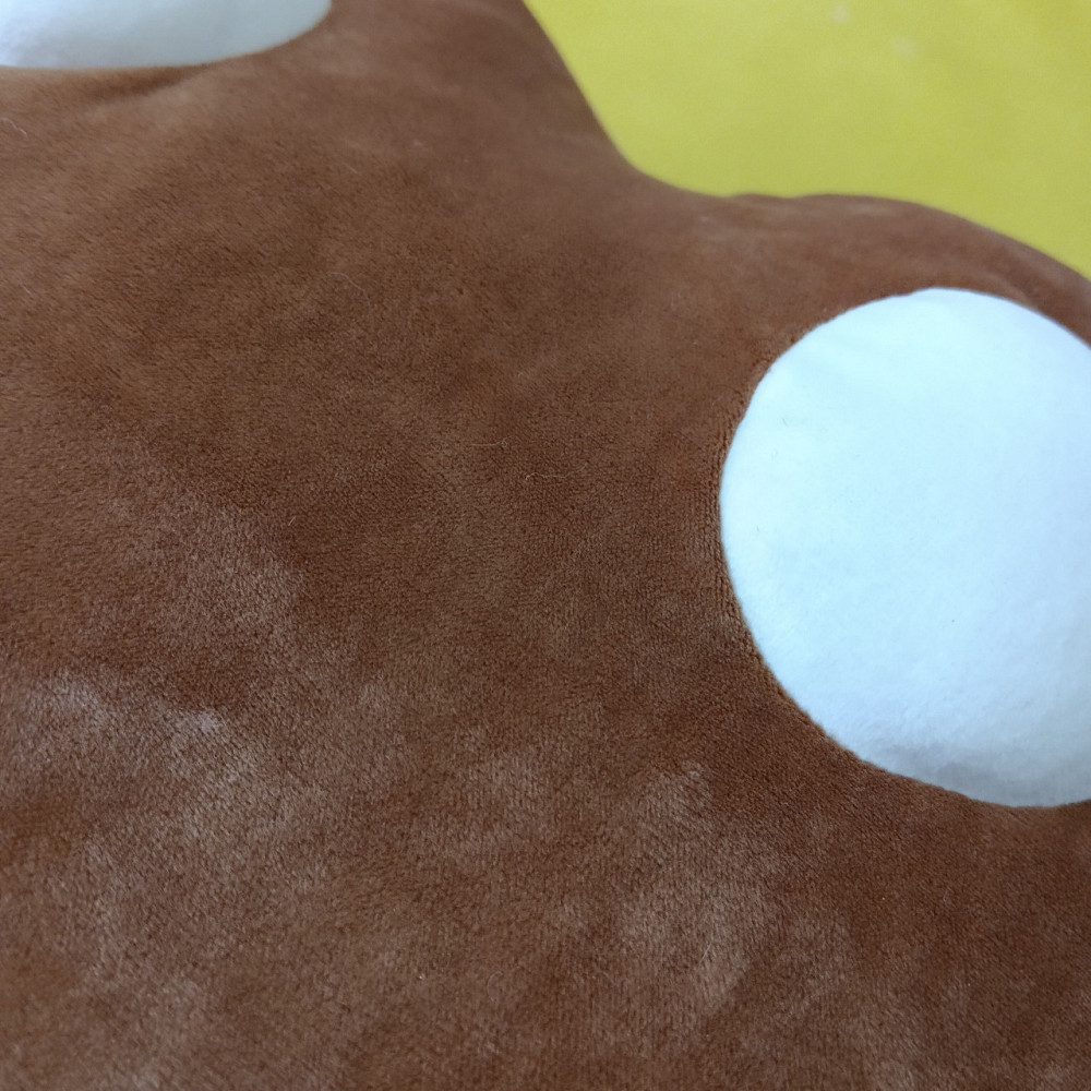 Велика лапка подушка шоколад 50*40см Киев - изображение 4