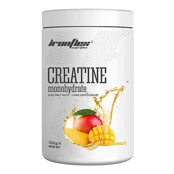 Креатин моногидрат IronFlex Nutrition Creatine Monohydrate 500 g (Mango) Луцк