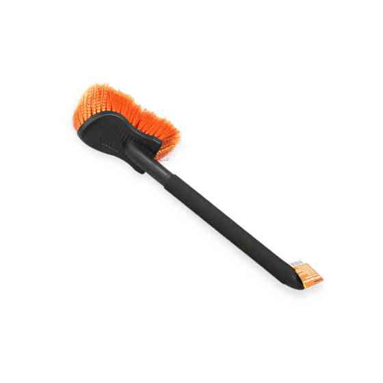 Щітка миття авто "мала" пухнаста, м'яка вставка на ручці 49см Мукачево