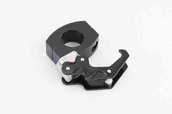 Гачок речовий (метал) подвійний, кріплення на кермо TUNING, ЧОРНИЙ Київ