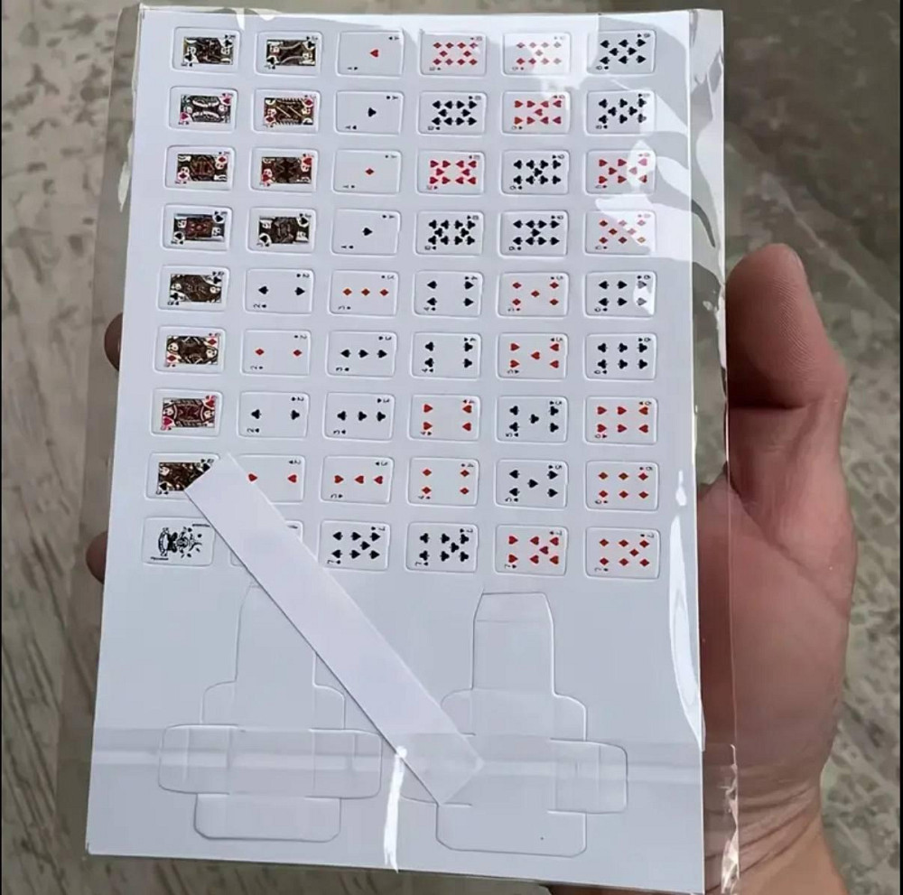 Миниатюрные игральные карты – набор 54 шт Киев - изображение 6