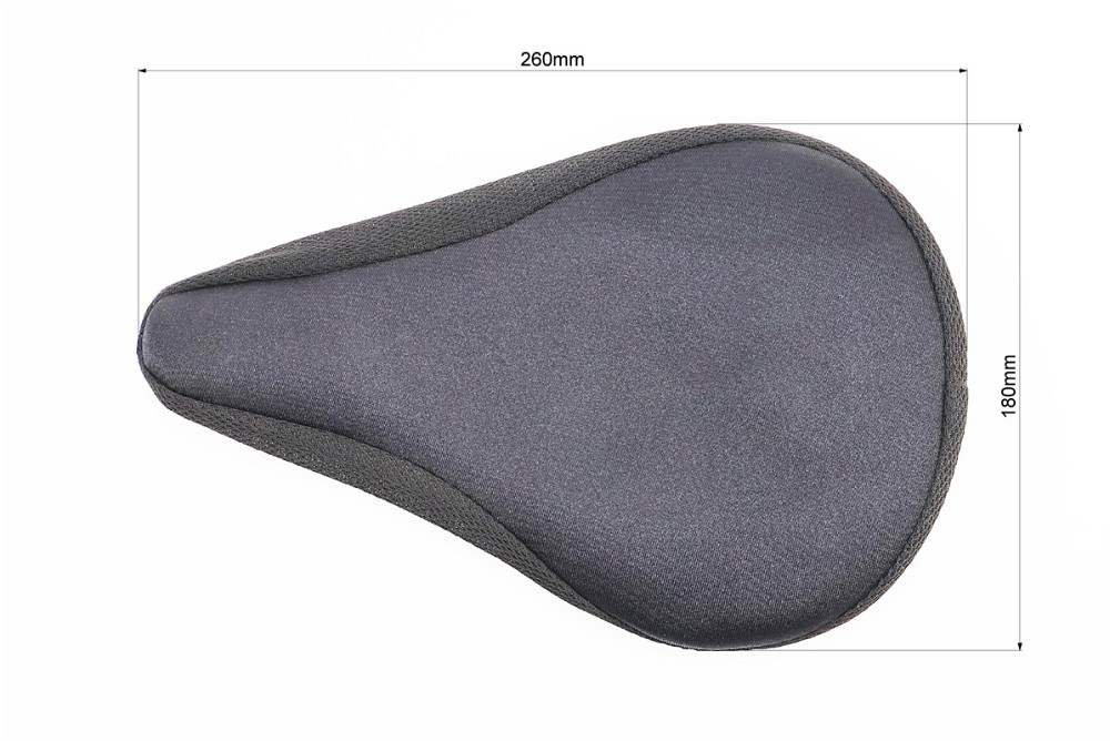 Чохол на сидіння, з гелевою вставкою, чорний HD-004 Київ - фото 3