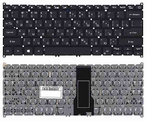 Клавиатура для ноутбука Acer Spin 5 SP513-51, Black, (No Frame), RU Вінниця