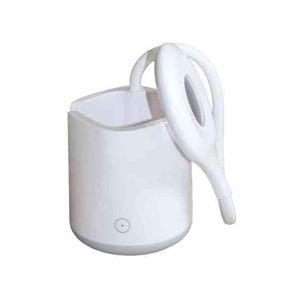 LED светильник настольный аккумуляторный с подстаканником, белый Днепр