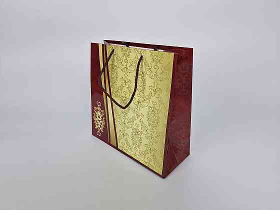 Пакет бумажный подарочный квадратный 23*24*10(артKV-231) (12 шт) Харьков