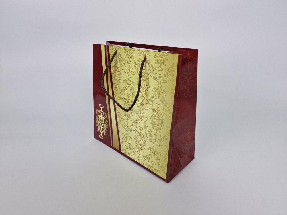 Пакет бумажный подарочный квадратный 23*24*10(артKV-231) (12 шт) Харьков - изображение 3