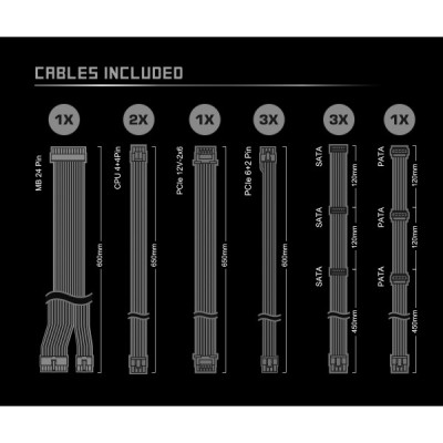 Блок живлення ASRock 850W SteelLegend (SL-850G) Вінниця - фото 7