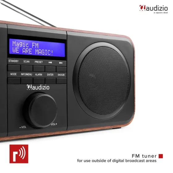 Audizio Novara DAB+ Радіо FM Рівне
