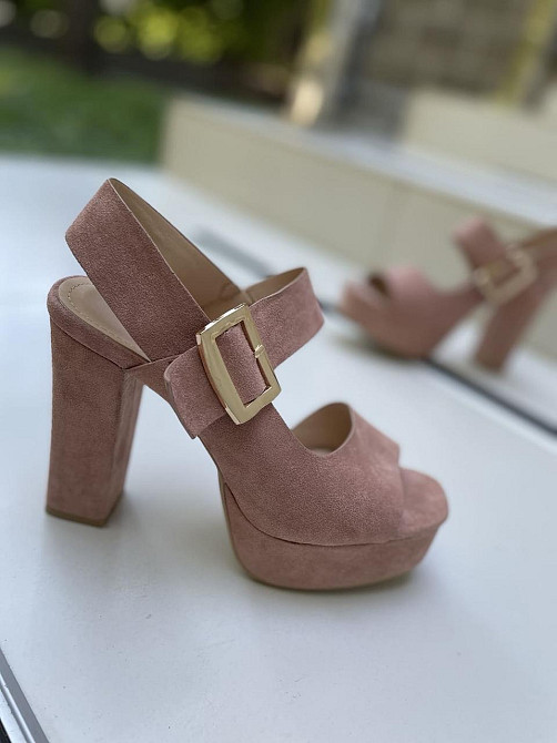 Girnaive Босоніжки жіночі Girnaive пудра (літо, еко-замша) (1020) лише 37р. Коломыя - изображение 1