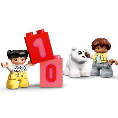 Конструктор LEGO Duplo Поезд с цифрами учимся считать 23 детали (10954) Винница - изображение 3