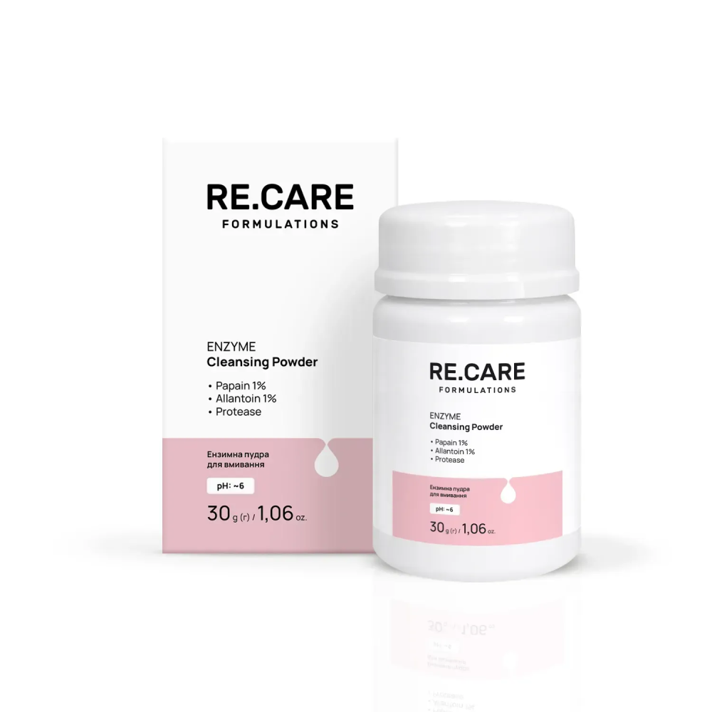 Энзимная пудра для умывания Enzyme Cleansing Powder RE.CARE 30 г Киев - изображение 1