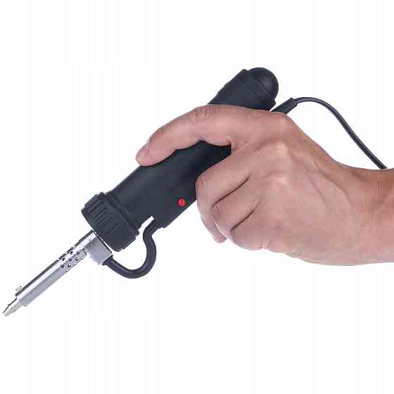 Електричний вакуумний відсмоктувач для припою з насадками Київ