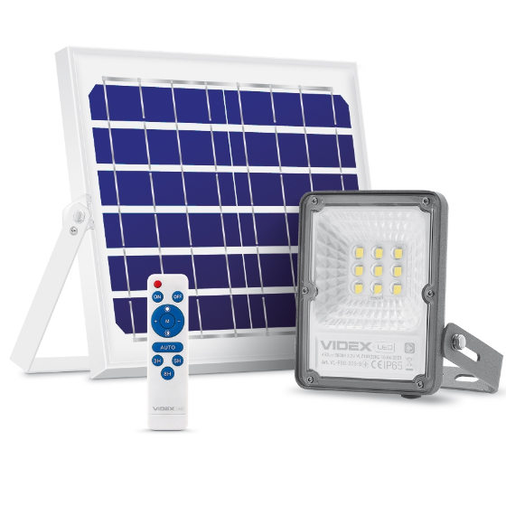 LED Прожектор 10W 5000К 6V автономний сенсорний VL-FSO-205-S Videx Житомир - изображение 3